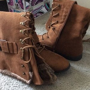 JustFab Knee High Boots